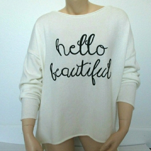 HELLO BEAUTIFUL Women's Sweater Plus Size 2X NWT - Picture 6 of 7